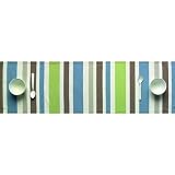 Esprit Home 10124-080-40-140 Tischl�ufer Rocca 40 cm x 140 cm blau
