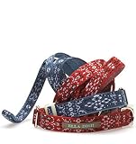 ELLA DISH Cowboy + Cowgirl Bandana Dog Collar Color: Dark Blue Size: S - B00169RFK2