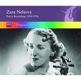 Zara Nelsova: Decca Recordings 1950-1956