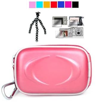 Slim Camcorder Case for Panasonic TA1 Ultrathin HD Pocket Camcorder + Screen Protector for Panasonic TA-1 + Camcorder Grey Tripod