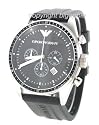 Emporio Armani Men's Black-Dial Chronograph Watch