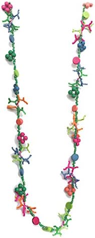 Seven Seas Multi-Color Beaded Necklace by Bamboo Trading
