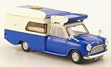 Mini Camper Low Roof, blue/white, Model Car, Ready-made, Spark 1:43