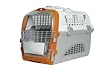 Catit Design Cat Cabrio Carrier Flight/ Airline Approved, Orange/ Grey/ White