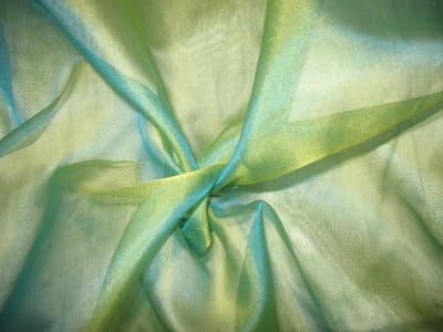 Silk Organza in Midori