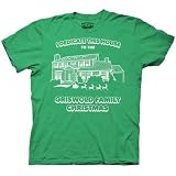 National Lampoons Christmas Vacation I Dedicate This House Griswold Mens T-shirt