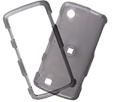 LG  Chocolate Touch Hard Plastic Snap On Case (Smoke)