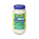 Hain Pure Foods Light Safflower Mayonnaise, 24-Ounce (Pack of 4)