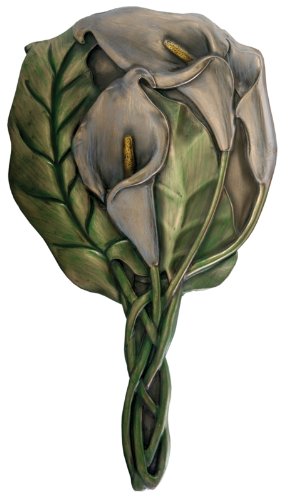 Calla Lily Hand Mirror Dragonfly Beauty Accessory Decor Collectible
