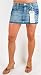 Miss Me Jeans Nepal Denim Skirt - Blue - S