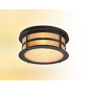 Aspen Fluorescent Flush Mount Ceiling Lamp by Aspen