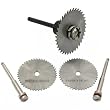 3 Sets Circular HSS Saw Blade Wood Cutter for Dremel