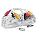 VideoSecu 100ft Video Audio Power Cable BNC RCA CCTV Security Surveillance DVR Camera Cable Wire A27