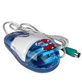 3-Button PS/2 Optical Scroll Wheel Aquarium Mouse