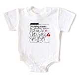Wry Baby Snapsuit-Nursing Baby (0-6 Months) by Wry Baby