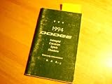 1994 Dodge Intrepid, Caravan, Spirit, Shadow Owners Manual