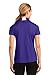 SPORT-TEK Women's Side Blocked Micropique Sport Wick Polo L Purple/White