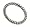 3mm Antiqued Snake Skin Stackable Sterling Silver Band Ring, Size 5