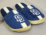 San Diego Padres MLB Team Stripe Slide Slippers
