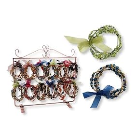 Fandango Multi Strand Beaded Stretch Bracelets