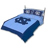 North Carolina Tar Heels Comforter Set- King Bed
