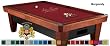 9' Simonis 860 Burgundy Pool Table Cloth Felt