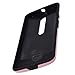 Moto X Play Case,Kmall [Metal Brushed Texture] Slim Impact Resistant Heavy Duty Hybrid Dual Layer Full-Body Shockproof Protective Cover Shell For Motorola Droid Maxx 2/Moto X Play/X3 Lux [Rose Gold]