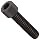 Black Nylon 6/6 Socket Cap Screw, Hex Socket Drive