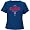 Chicago Cubs Women's Momentum Short Sleeve T-Shirt (Small)