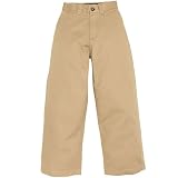slim flat-front chinos