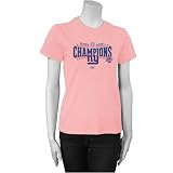 Reebok New York Giants Pink Ladies Super Bowl XLII Champions Determination Locker Room T-shirt