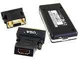 Multi-Display USB 2.0 to DVI/VGA/HDMI Adapter Video Card 1920x1200 High Resolution