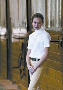 TuffRider Girl's Starter Short Sleeve Show Shirt, White, 10