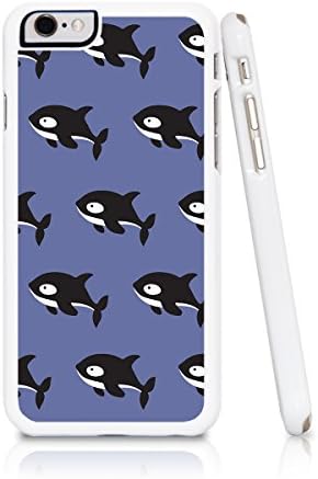 iPhone 6 Case Killer Whale Cartoon Pattern Disney Case in Blue Turquoise