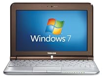 Toshiba NB305-10F 10.1 inch Netbook (Intel Atom N455, 1GB RAM, 250GB HDD, Bluetooth, Up to 11hrs battery life, Windows 7 Starter)