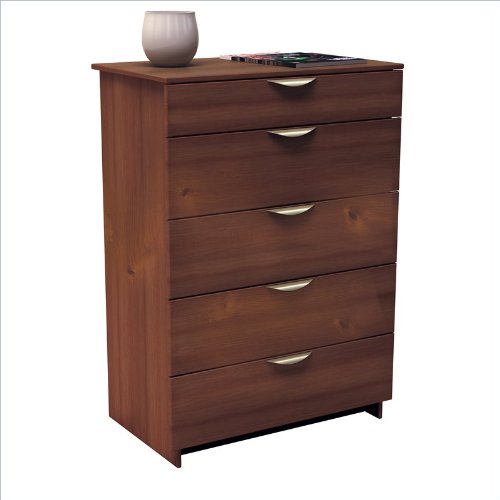 Nocce 5-Drawer Chest - Truffle