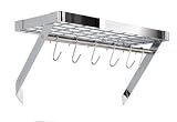 Hahn Wall Rack Chrome