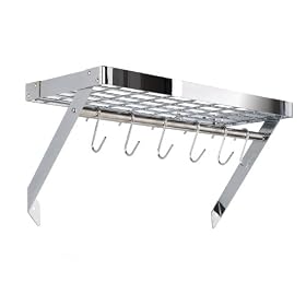 Hahn Wall Rack Chrome