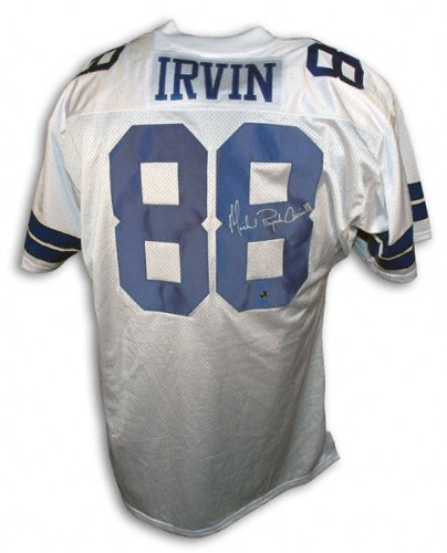 Michael Irvin Dallas Cowboys Autographed Throwback Jersey with Playmaker Inscription