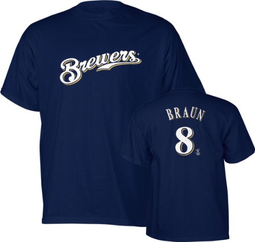 Milwaukee Brewers Ryan Braun Baby Jersey T-Shirt3-6mos