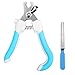Pet Nail Clippers, Peteast Dog Nail File and Nail Trimmer W Safety Guard for Medium Large Dogs