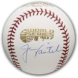 Jason Varitek autographed 2007 World Series Baseball (Boston Red Sox)