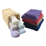 Review ThinkBamboo - Bamboo Towels  / Super Soft 100% Bamboo Fiber Towel Set - Coffee