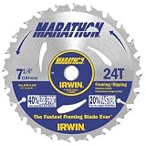 24030 7-1/4 24T MARATHON BLADE ARBOR:5/8