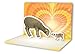 Kisses Pop-Up Notecards: 10 Pop-up Notecards & Envelopes (Animal Themed Pop Up Greeting Card, Blank Interior Stationery)