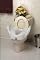 Elevated Toilet Seat, Lock-On, Elongated or Standard Bowl, BathSafe