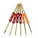 6pcs Double Ended Crochet Hooks Needles Sizes 2-3/3-5/4-6/5-7/6-9/7-8