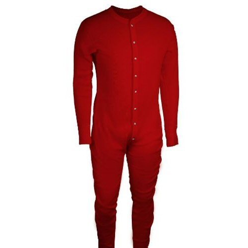 Terramar Baselayer Unionsuit Mens Large