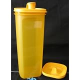 TupperwareSlimLineStrainerPitcherApricot