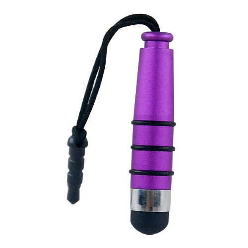 City Super 1 x capacitif Stylet capacitif / stylets Stylus Touch Pen Stylus Stylet capacitif portable avec prise de la poussière housse pour Kindle Fire HD Asus Acer Smartphone Tablet tablette LG, Apple iPhone 4 4S 5 5G, 5S, iPad, 2,3,4,5, mini , 5 iPod Touch 4, Samsung Galaxy Tab, i9100 S2 S3 S4 i9300 i9500 Surface Pro 2, Galaxy Note N7100 2, 8, One X One Purple Z10 BlackBerry HTC (rouge, argent, rose, noir, bleu, pourpre)